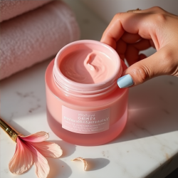 Hibiscus Radiance AHA Exfoliating Mask