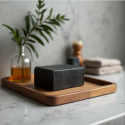 Pure Charcoal Detox Bar - Men's Face & Body Soap