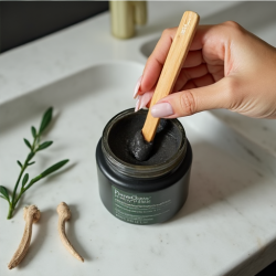 PureGlow Bamboo Charcoal & Tea Tree Oil Detox Mask