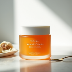 RadiantGlow Vitamin C Gel Mask