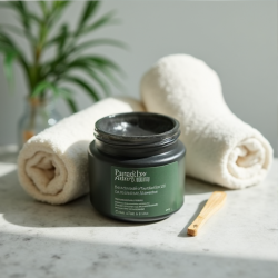 PureGlow Bamboo Charcoal & Tea Tree Oil Detox Mask