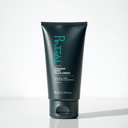 Revitaluxe Men's Scrubbing Face Wash with Jojoba Beads