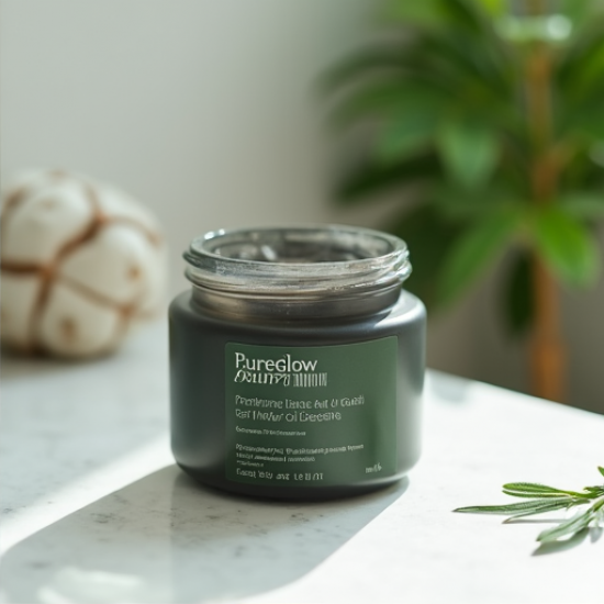 PureGlow Bamboo Charcoal & Tea Tree Oil Detox Mask