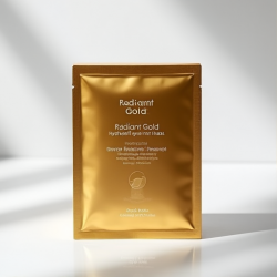 Radiant Gold Hydrogel Eye Masks