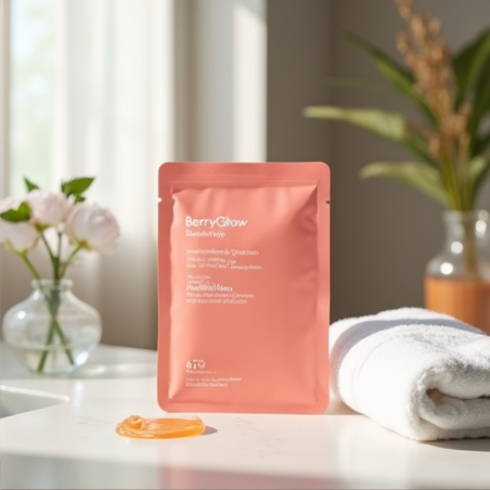 BerryGlow Vitamin C Brightening Sheet Mask