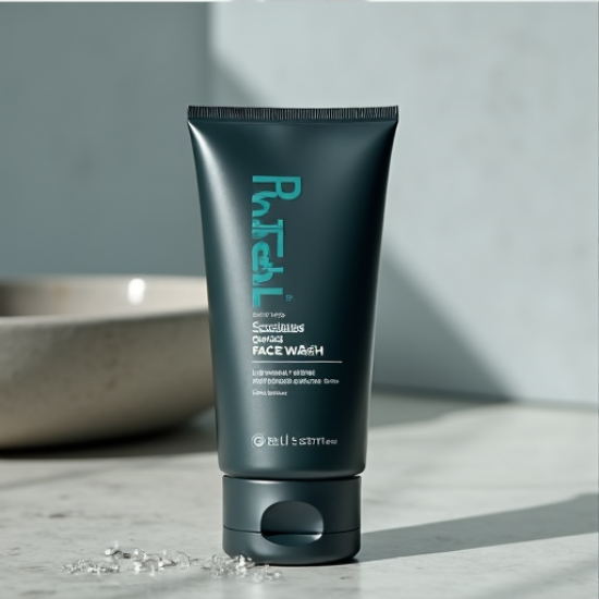 Revitaluxe Men's Scrubbing Face Wash with Jojoba Beads