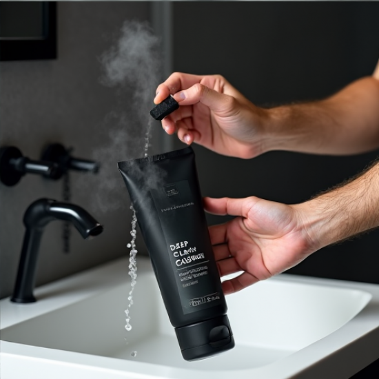 PureCharcoal Men's Deep Clean Face Wash