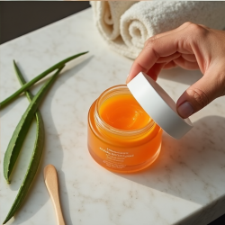 RadiantGlow Vitamin C Gel Mask